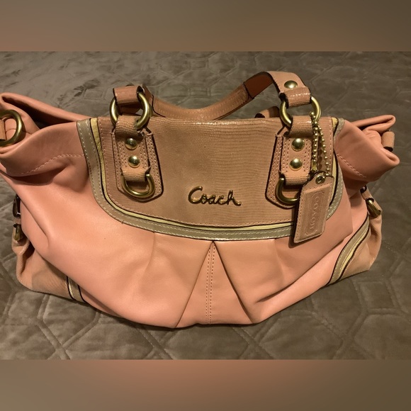 Coach Ashley Spectator Leather Handbag - Picture 11 of 13